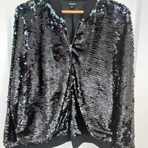 TORRID - Sequin Bomber Jacket
